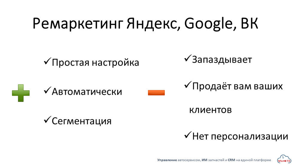 Ремаркетинг Яндекс Google ВК простая настройка сегментация  в Ульяновске